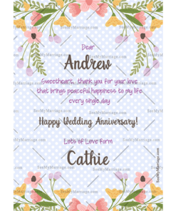 Beautifull Love Story_wedding Anniversary E-card