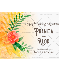 Perfect One_wedding Anniversary E-card