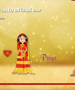 Ecstasy Rain - Animated Marriage Invitation Video