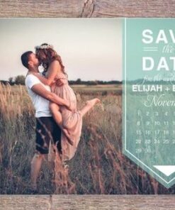 Card Calender - Save The Date Whatsapp Card