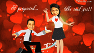 Green Theme Whatsapp Wedding Invitation Video With Animated Text Messages, Photo Revealing