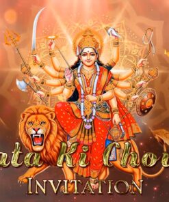 Mata Ki Chowki Invitation