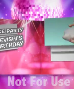 Pop - Up Book Birthday Video Invite