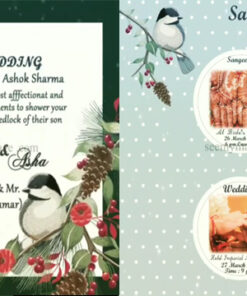 Sparrow Love - Birds Animated Save The Date Wedding Invitation Video