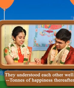 Story Of A Wedding - An Animated Introduction Wedding Day Video Of Bride And Groom Since Childhood To Wedding