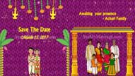 Tambaram Couple - Tamil Traditional Wedding Invitation Video