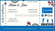 Wedding Ticket After Effects Template