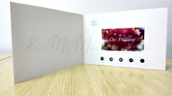 Blank Electronic Video Wedding Card