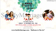 Balloons In The Air - A Cute Couple Animated Save The Date Wedding Invitation Video