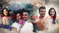 Love Splash - Ink Reveal Engagement Save The Date Invitation Video