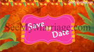 Subho Drishti Elegant Bengali Wedding Save The Date Invitation Video With Attractive Traditional Mandap And Motion Backgrounds