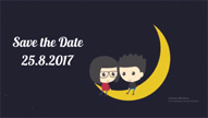 You And Me - Beautiful Memories Animated Wedding Save The Date Invite
