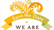We Are Getting Married - Beautiful Creamy Theme Floral, Hearts Animated Wedding Save The Date Invitation Video