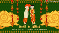 Band Baaja Baaraat - Traditional Marathi Theme Animated Wedding Invitation Video