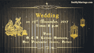 Stylish Royal Wedding Invitation Card Video