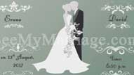 Spring Theme Wedding - Cute Couple Wedding Save The Date Animated Video