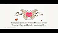 Touched By An Angel - Butterfly Animation Wedding Save The Date Invitation Video