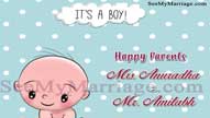 Its A Boy Baby Shower Celebrations Invitation Video | ID: 11190