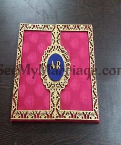 Modern Sliky Laser Cut Wedding Invitation Card - Pack Of 100