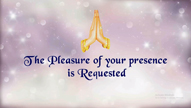 Pleasure Of Your Presence - Indian Traditional Simple Wedding Invitation Video