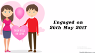 Magical Moments - Love At First Sight Theme Arranged Cum Love Story Type Custom Wedding Save The Date Video