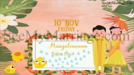 Personalised - Wedding Save The Date Invitation Video