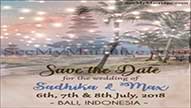 Beach - Wedding Save The Date Invitation Video