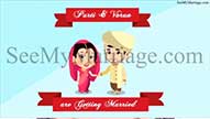 Animated Traditional With Sivudu - Wedding Save The Date Invitation Video