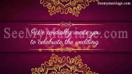 Magnificant Magenta -  Animated Wedding Save The Date Video