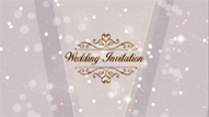 Solicit Your Presence - At Our Wedding Sparkle Animated Cream Theme Ganesha Style Wedding Save The Date Invitation Video For Wh