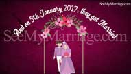 Animated Love Story First Wedding Anniversary Save The Date Invitation Video