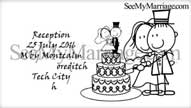 Love Story Cartoon Hand Written Wedding Save The Date Invitation Video