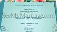Muslim Card Type Wedding Save The Date Invitation Video