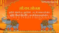 Wedding Mehfils - Rajasthani Desert Type Wedding Save The Date Invitation Video