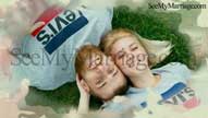 Wedding Invitation With Photos Video With Watercolor Effect Video