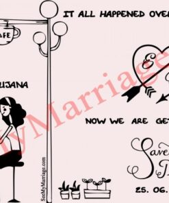 Free Save The Date Wedding Card Smm03