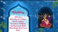 Rajasthani Blue Theme Wedding Video