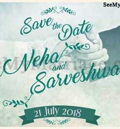 Shake Hand Designed Model Invitation E-card