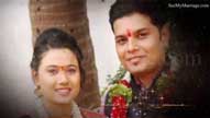 Masth Magan - Black Theme Traditional Wedding Invitation Video With Love Sparkles Picture Revealing Animation Video