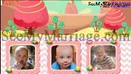 Birthday Celebrations With Photo Visuals Animated Invite Video
