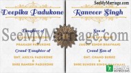 Ram Leela - White Background Creamy Theme With Golden Traditional Mandala Designed Wedding Invite Video