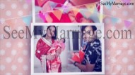 Light Pink Theme Frames Type Birthday Memories Invite Video