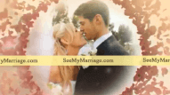 Unique Rose Petal Falling Photo Slideshow 1st Wedding Anniversary Video