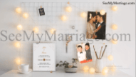 White Theme Motion Graphic, Ink Photo Reveal Animated Modern Wedding Save The Date Video | ID: 11406