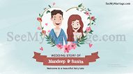 Wedding Puppet Story_wedding Invitation | ID: 11447