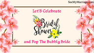 Ms To Mrs, Floral Theme Animated Rich Colored Creamy Pink Background With Revealing Pink And Orange Roses Bridal Shower Invitat | ID: 11466
