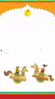 Dancing Ghoda Baraat Horse Animated Cute Cartoon Couple Save The Date Gif, Horse Barat