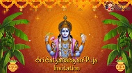 Satynarayan Mahapuja Griha Pravesh Traditional Video Invitation | ID: 11525