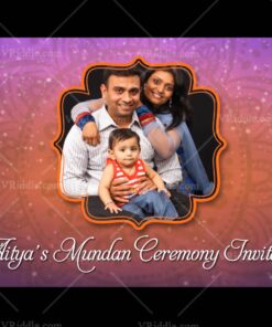 Natkhat_mundan Ceremony Invitation
