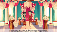 A Few Years Later - My Wedding Story Animated Celebration Invitation Video